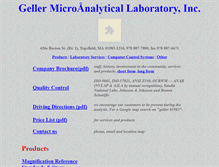 Tablet Screenshot of gellermicro.com